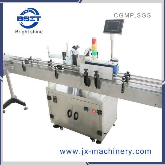 Fully-Automatic Double Sides Labeling Machine for Square Round Plastic Bottle