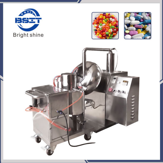 Pharmaceutical Machine SUS304 Tablet Pill Candy Film Coating Machine Byc400