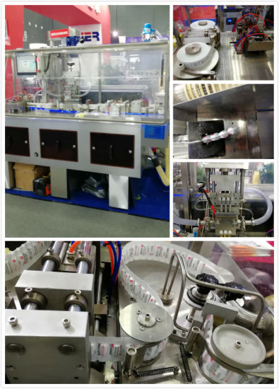Pharmaceutical Machinery Suppository Liquid Bottle Forming Filling Sealing Machine (Zs-3)