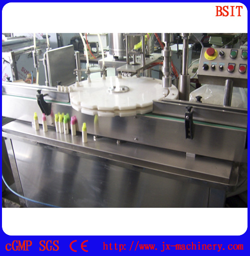 Spray Aerosol Automatic Bottle Filler Sealer Capper Labeler Machine