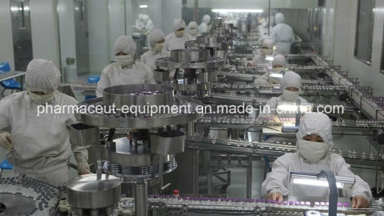 PLC Control 10ml Glass Vial Cap Sealing Machine