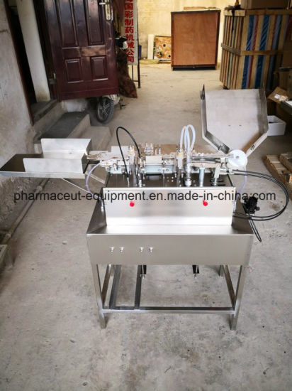 2 Head Pharmaceutical Injection Liquid Glass Ampoule Filling Machine for Pharmaceutical