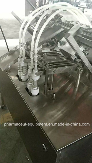 Pharmaceutical 4 Filling Heads Pesticide Ampoule Filling Sealing Machine (ALG1-2ml)