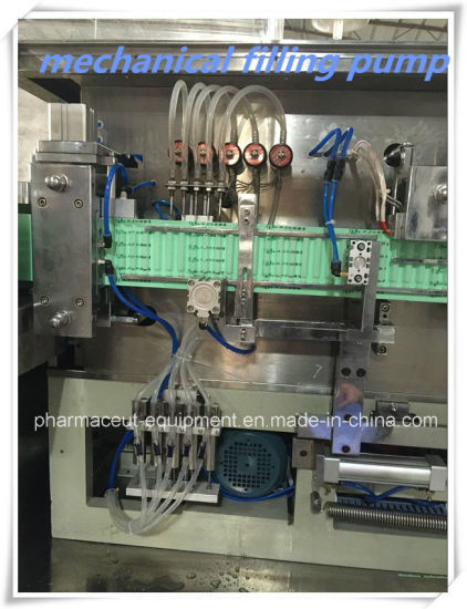 Pharmaceutical Machine Plastic Ampoule mechanical Pump Liquid Filling Machine for Oral Liquid