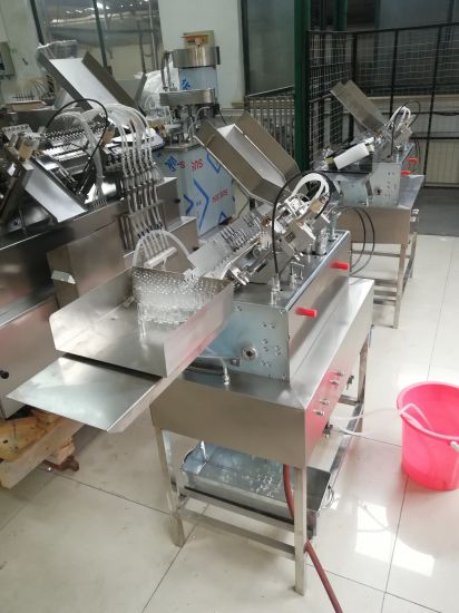 Mini Ampoule Machine /Ampoule Filling and Sealing Machine with Two Nozzle for 5-10ml