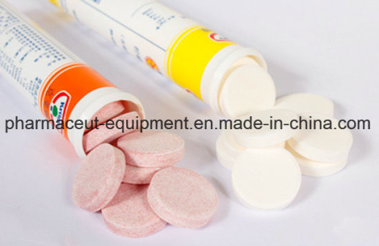 Capacity 40 Tube/Min High Quality Effervescent Tablets Filling Sealing Capping Packing Machine
