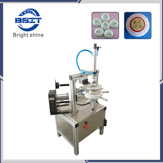 Ht900 Mini Hotel Soap/Toilet Block/Wc Block/Toilet Blue Buble Pleating Wrapping Packing Machine