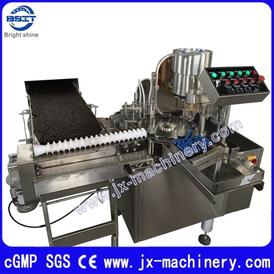 Syrup Oral Hot Sale Liquid Piston Filling Sealing Capping Machine