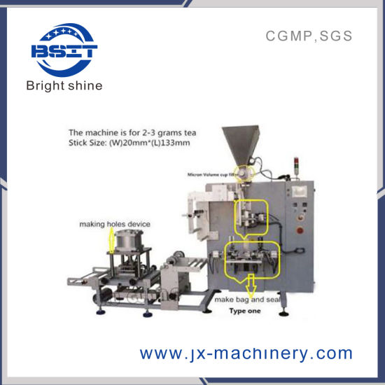 New Model Automatic Stick Tea Bag Filling Packing Machine with Holes