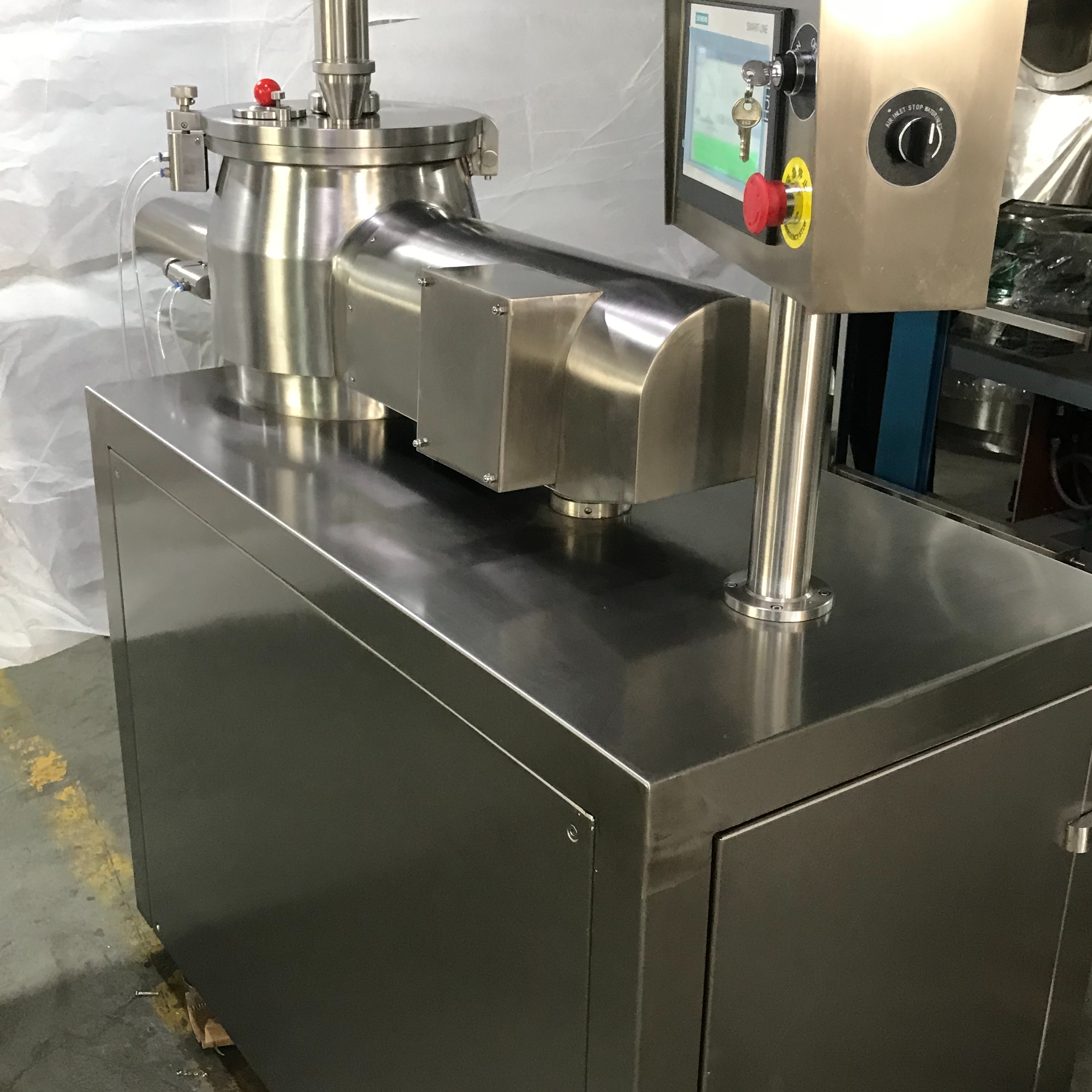 SUS304 stainless steel Pharamaceutical High Efficiency Wet Type Mixing Granulator