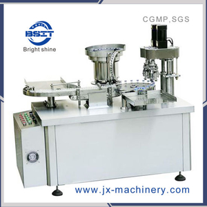 Piston Pump Control 10ml Injection Vial Filling Capping Machine for SUS304