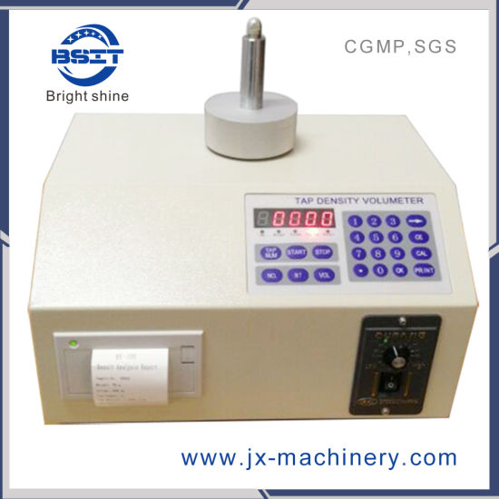 HY-100 Factory selling Tap Density Meter For Testing Powder With Two Glass tube