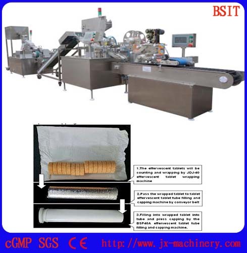 220V High Quality Effervescent Tablet Counting Packing Machine (BSP-40)