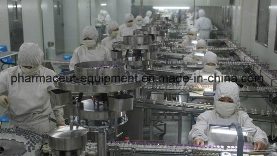 Button Control Penicillin Vial Bottle Cap Sealing Machine for SS316